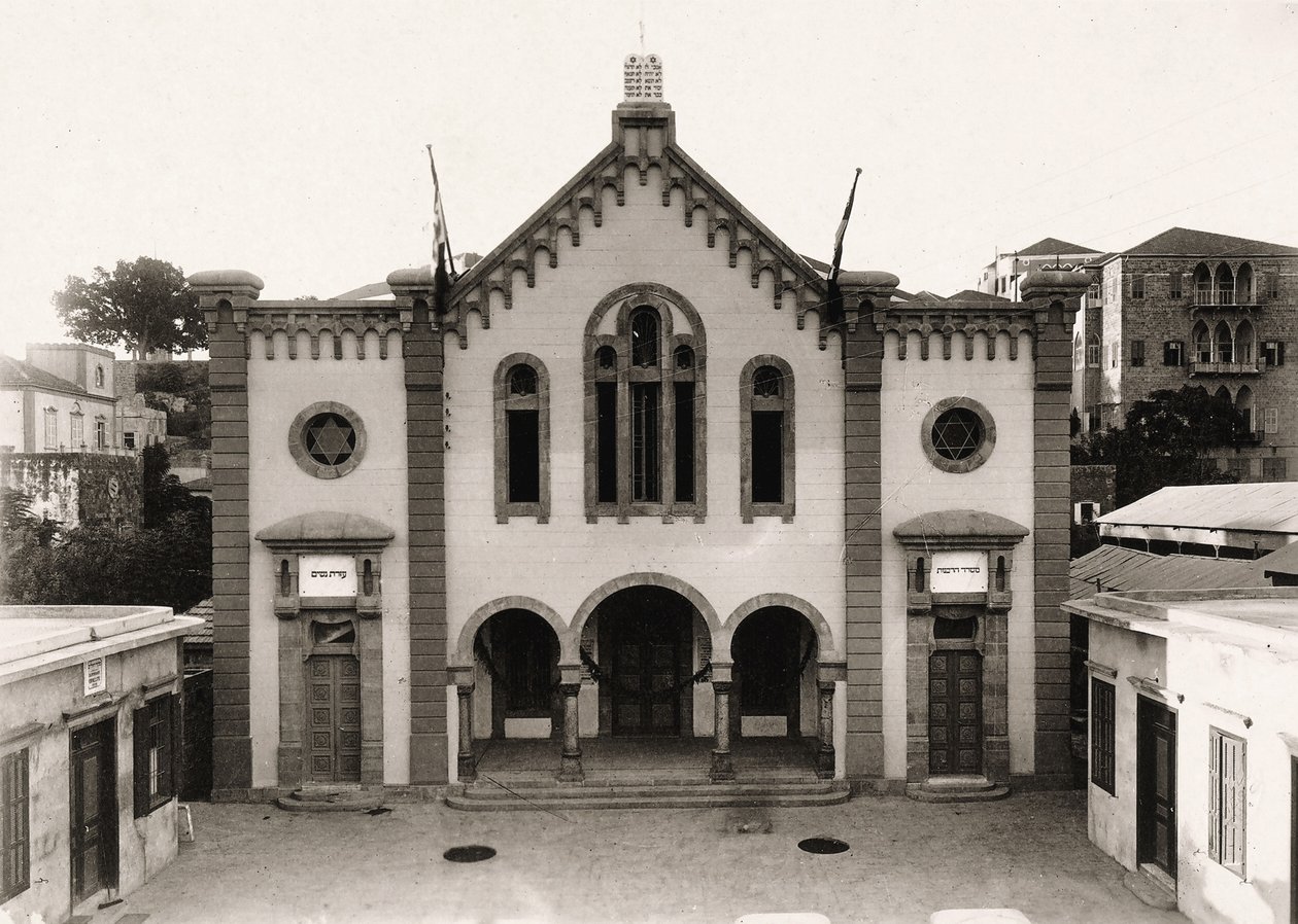Synagoga Maghen Abraham, Bejrút od Italian Photographer