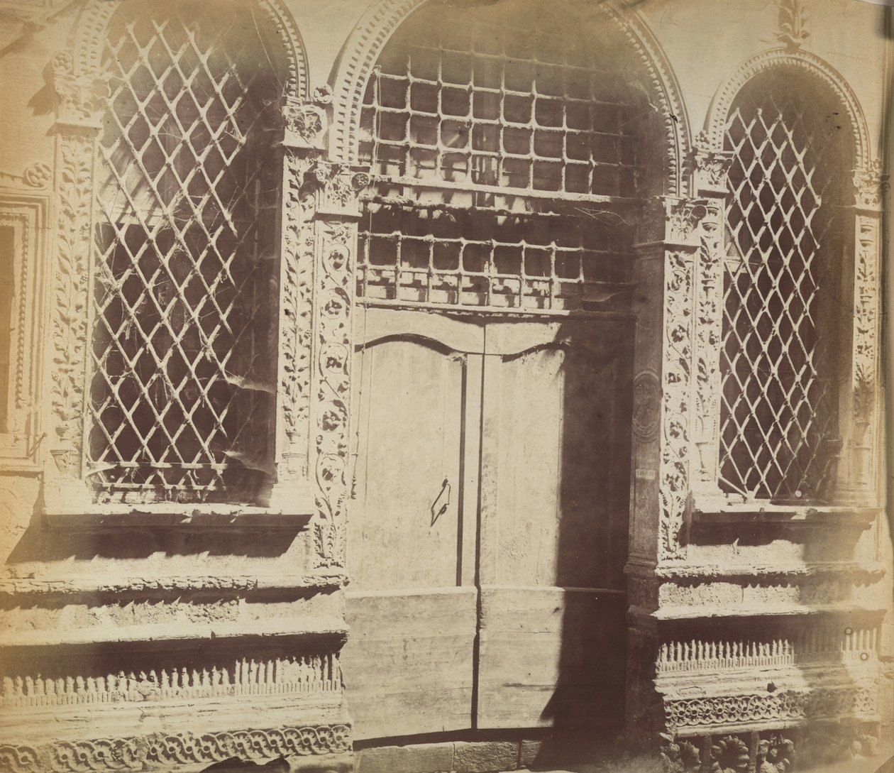 Palazzo Giuzzetti, Benátky, kolem roku 1865 od Italian Photographer