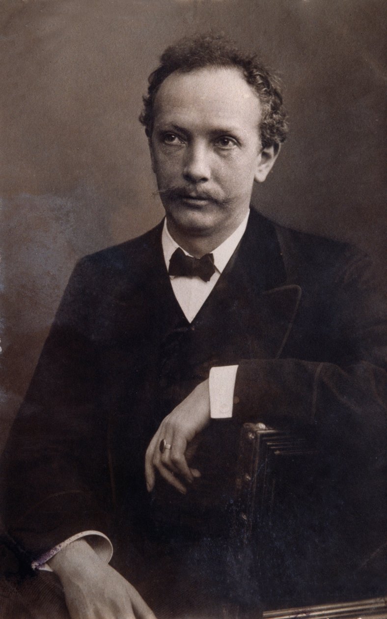 Portrét Richarda Strausse (1864-1949), německého skladatele. od Italian Photographer