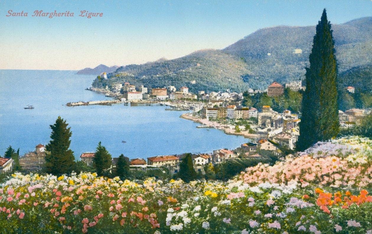 Santa Margherita Ligure, Itálie (barevné foto) od Italian Photographer