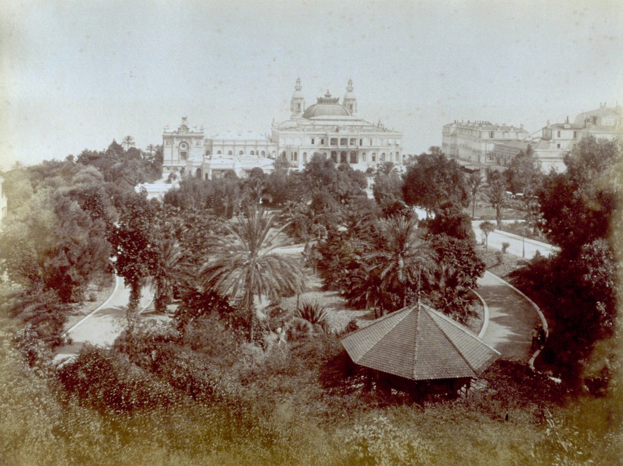 Boulingrins Gardens připojené ke kasinu v Monte Carlu od Italian Photographer