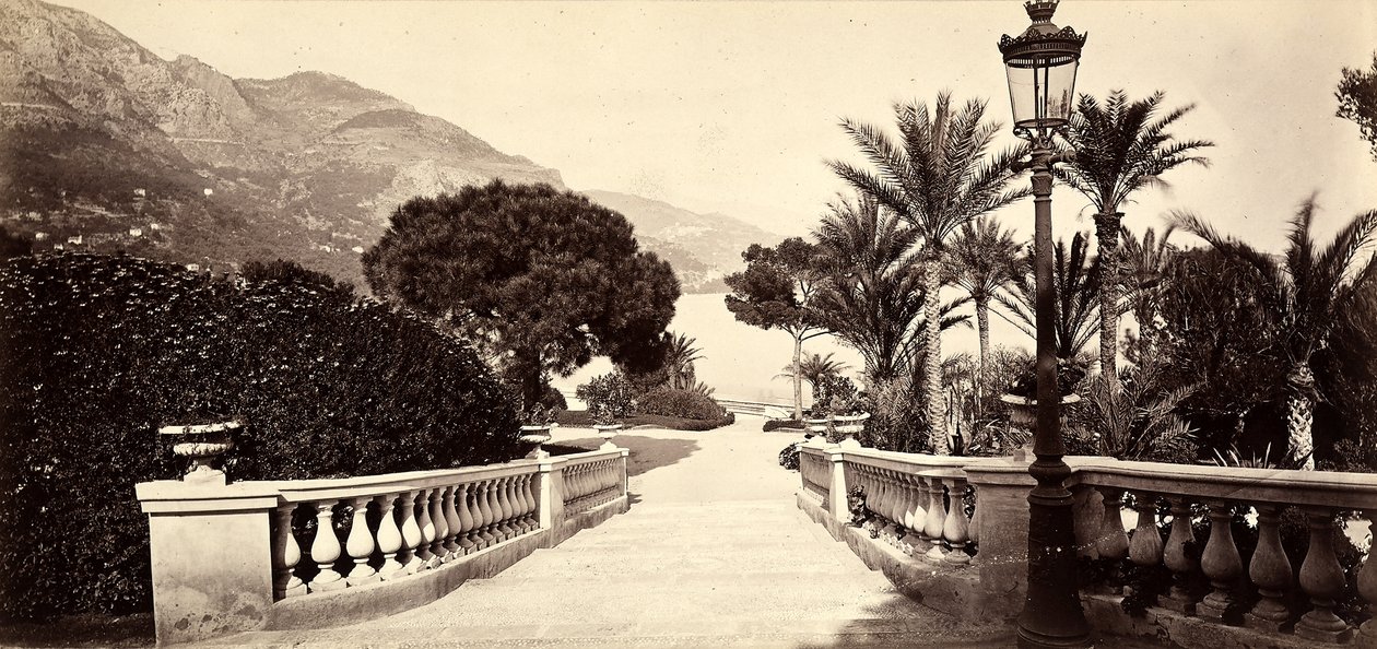 Zahrada kasina Monte Carlo, v Monackém knížectví od Italian Photographer