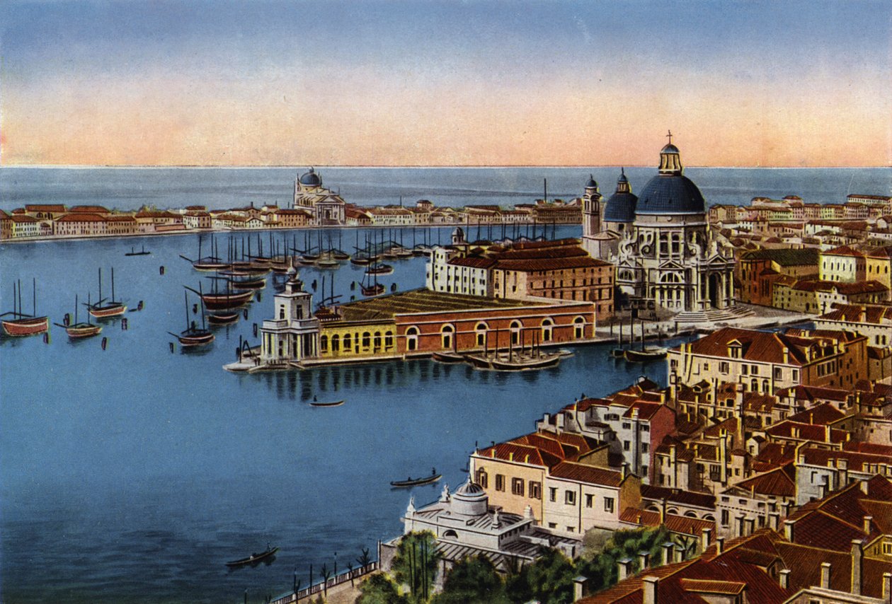Venezia / Benátky: Panorama z Kampanily (barevné foto) od Italian Photographer