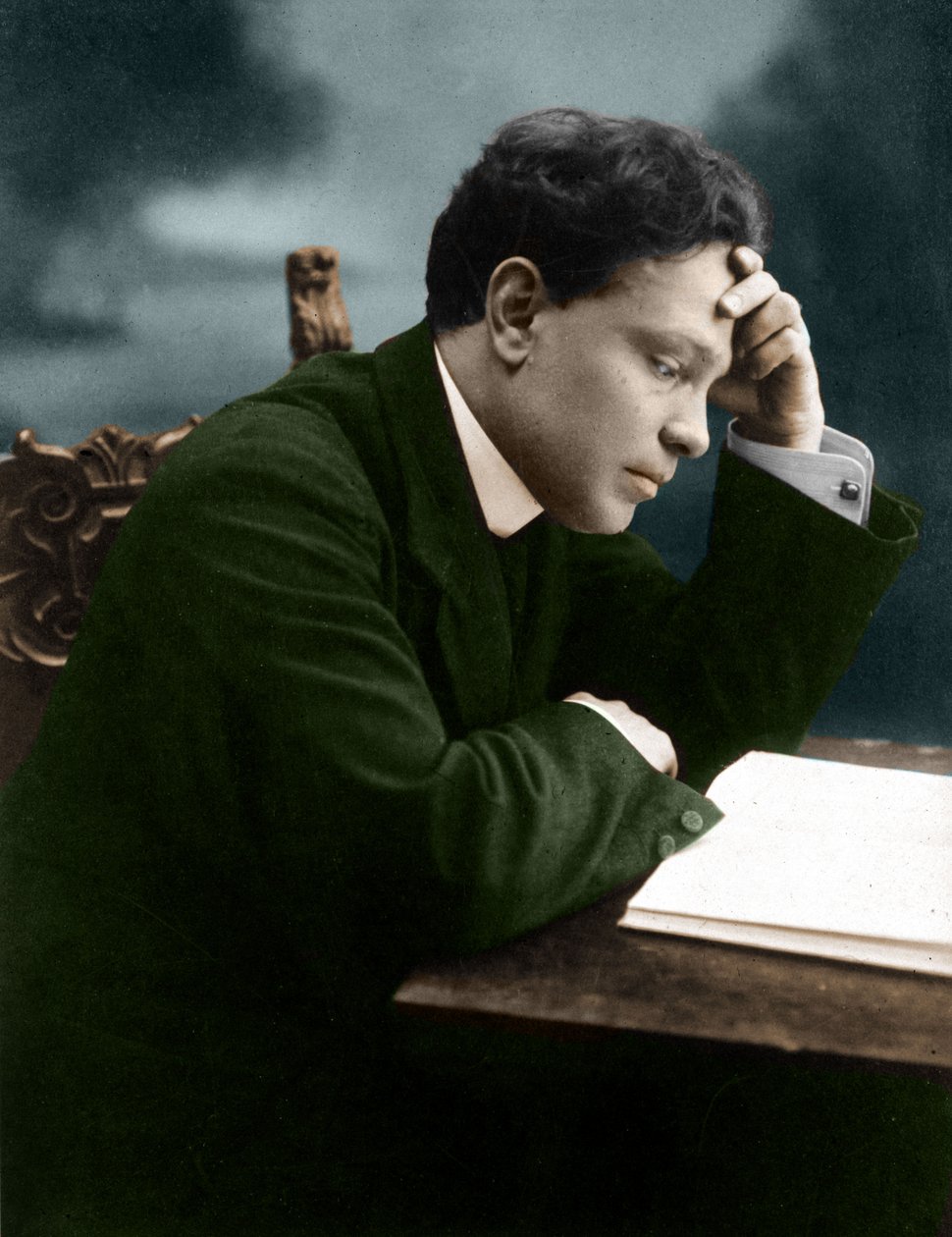Ottorino Respighi (barevné foto) od Italian Photographer Italian Photographer