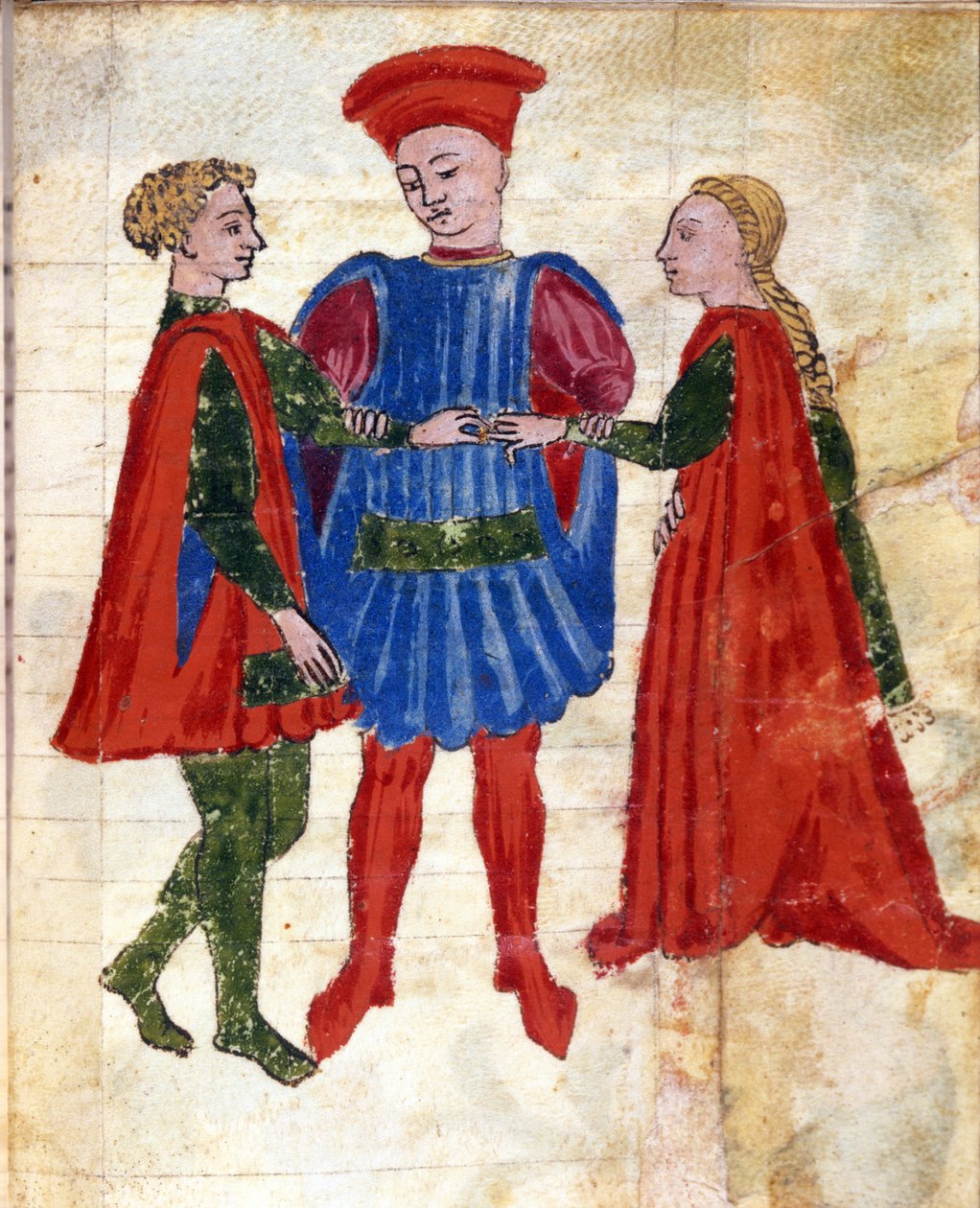 Židovský svatební obřad (vellum) od Italian School