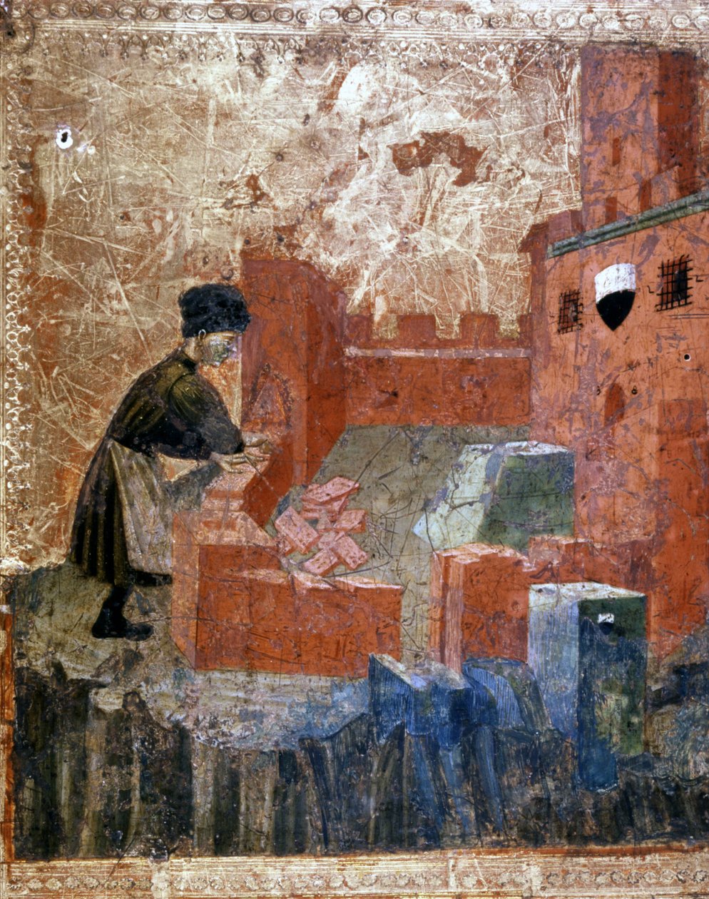 Zedník ve 14. století. od Italian School