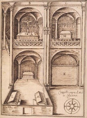 Přidat 33566 f.90 kaple na hoře Kalvárie, z 
