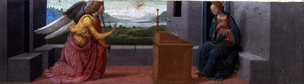 Zvěstování (panel) od Italian School