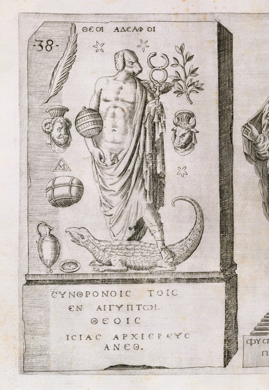 Apollo s hlavou psa, 1589 od Italian School