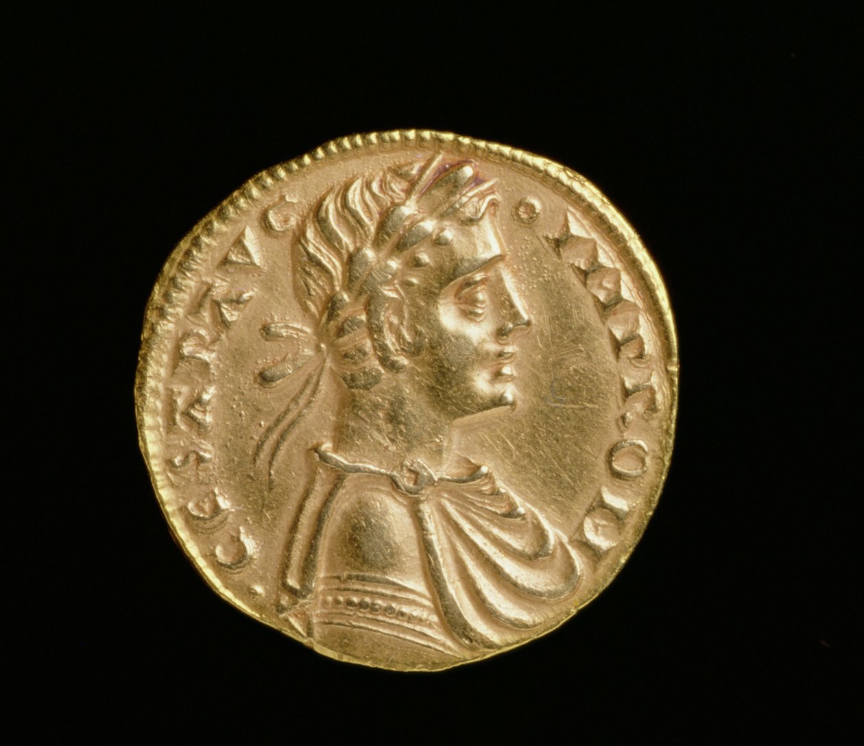 Augustalis z Fridricha II. (1198-1250), Království Sicílie a jižní Itálie, Mincovna Messina, 1231-50 (avers) (zlato) (revers viz 168053) od Italian School