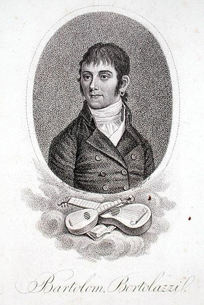 Bartolomeo Bortolozzi (nar. 1773) rytý Scheffnerem (rytina) od Italian School