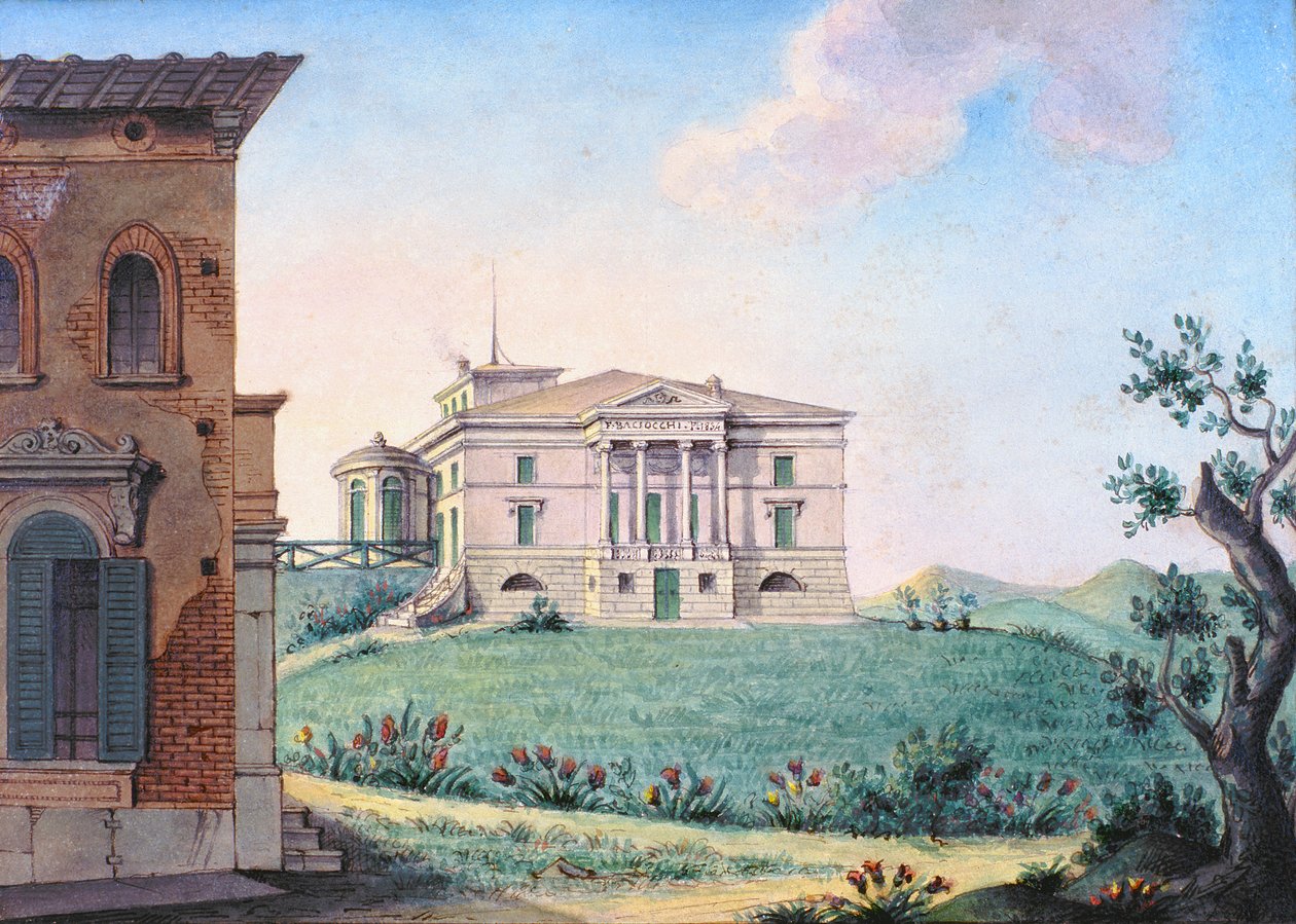 Belpoggio, Villa Baciocchi, Bologna od Italian School