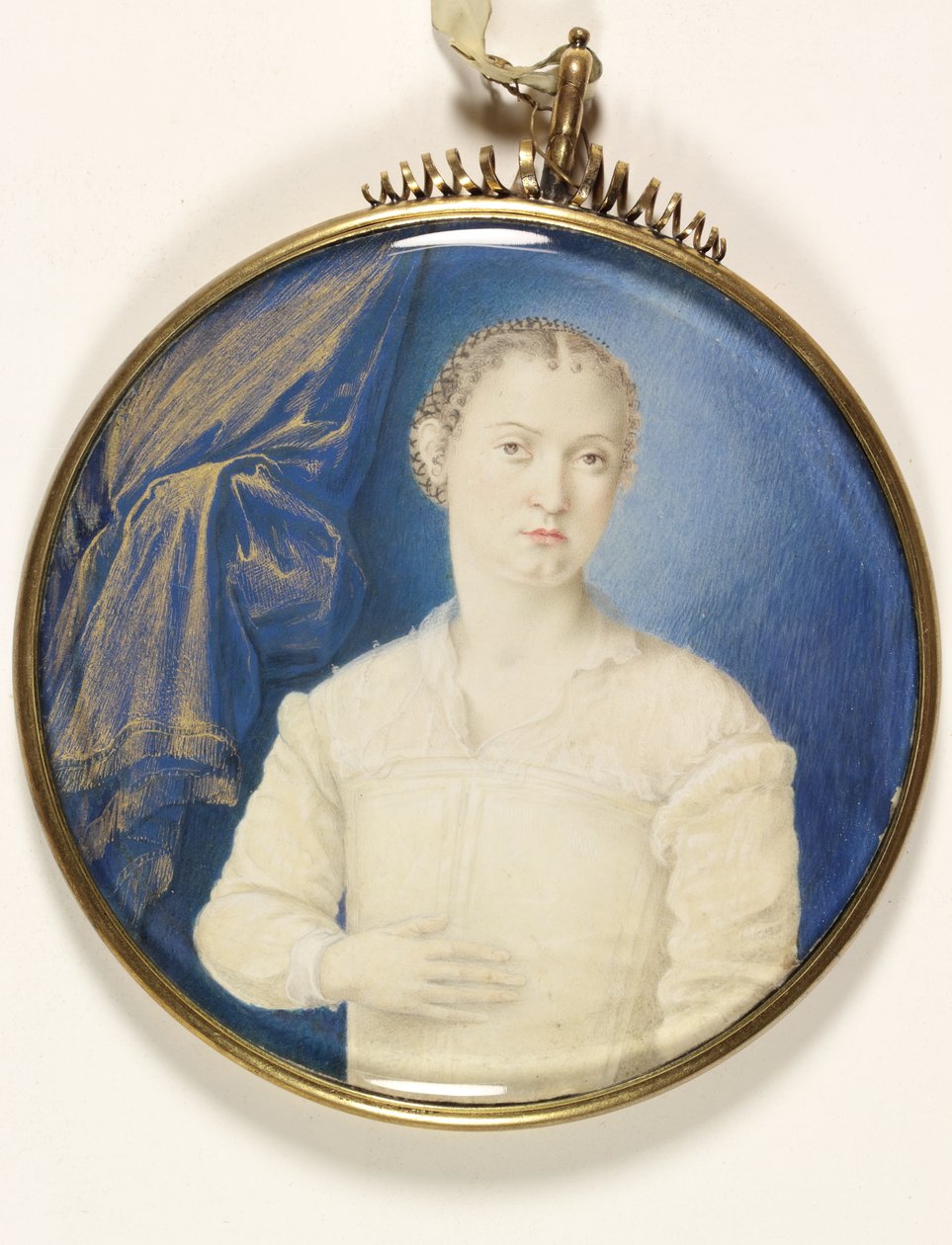 Bianca Capello, velkovévodkyně z Toskánska (akvarel na pergamenu) od Italian School