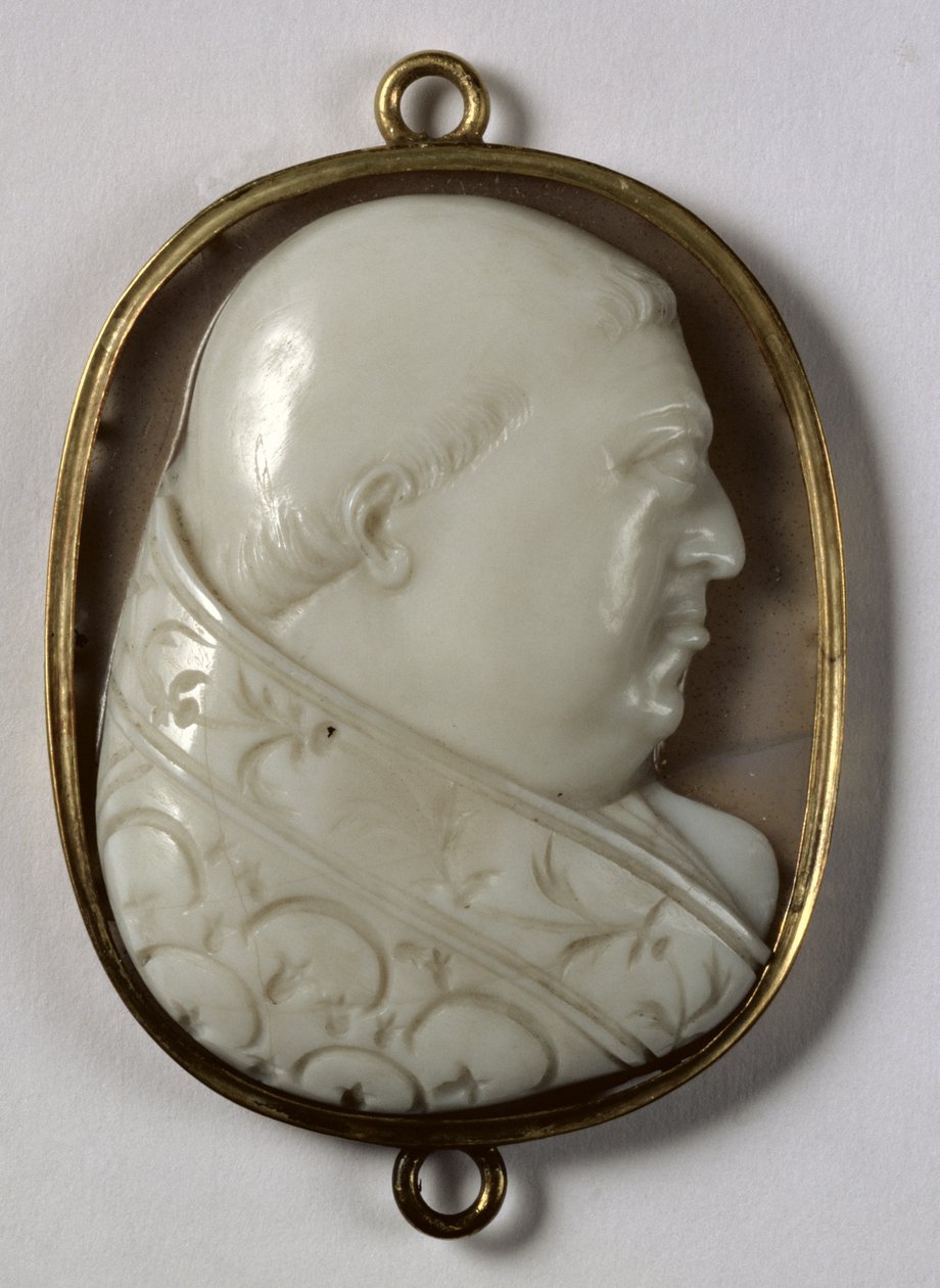 Cameo papeže Lva X (1475-1521) od Italian School