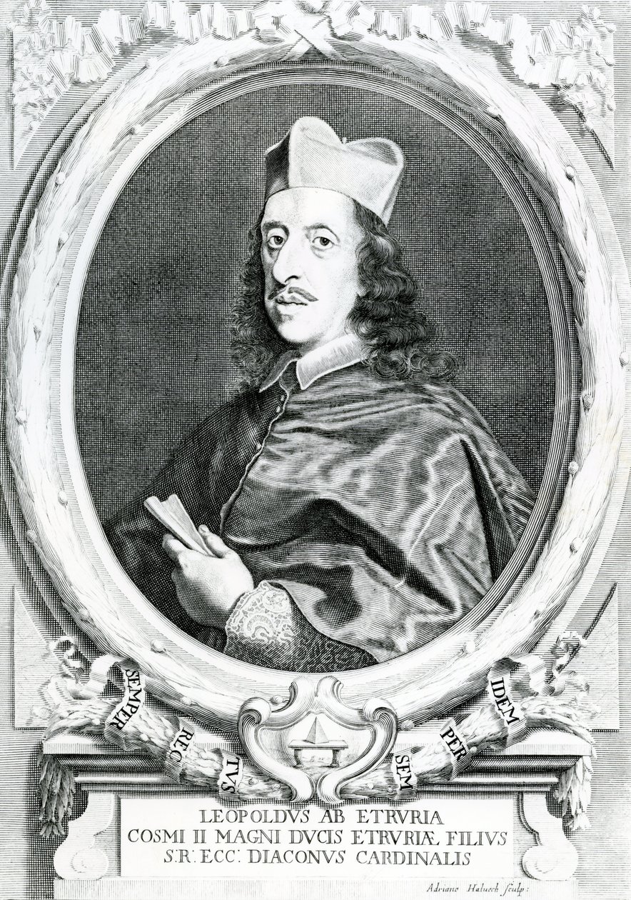 Kardinál Leopold de Medici (1617-1675) od Italian School
