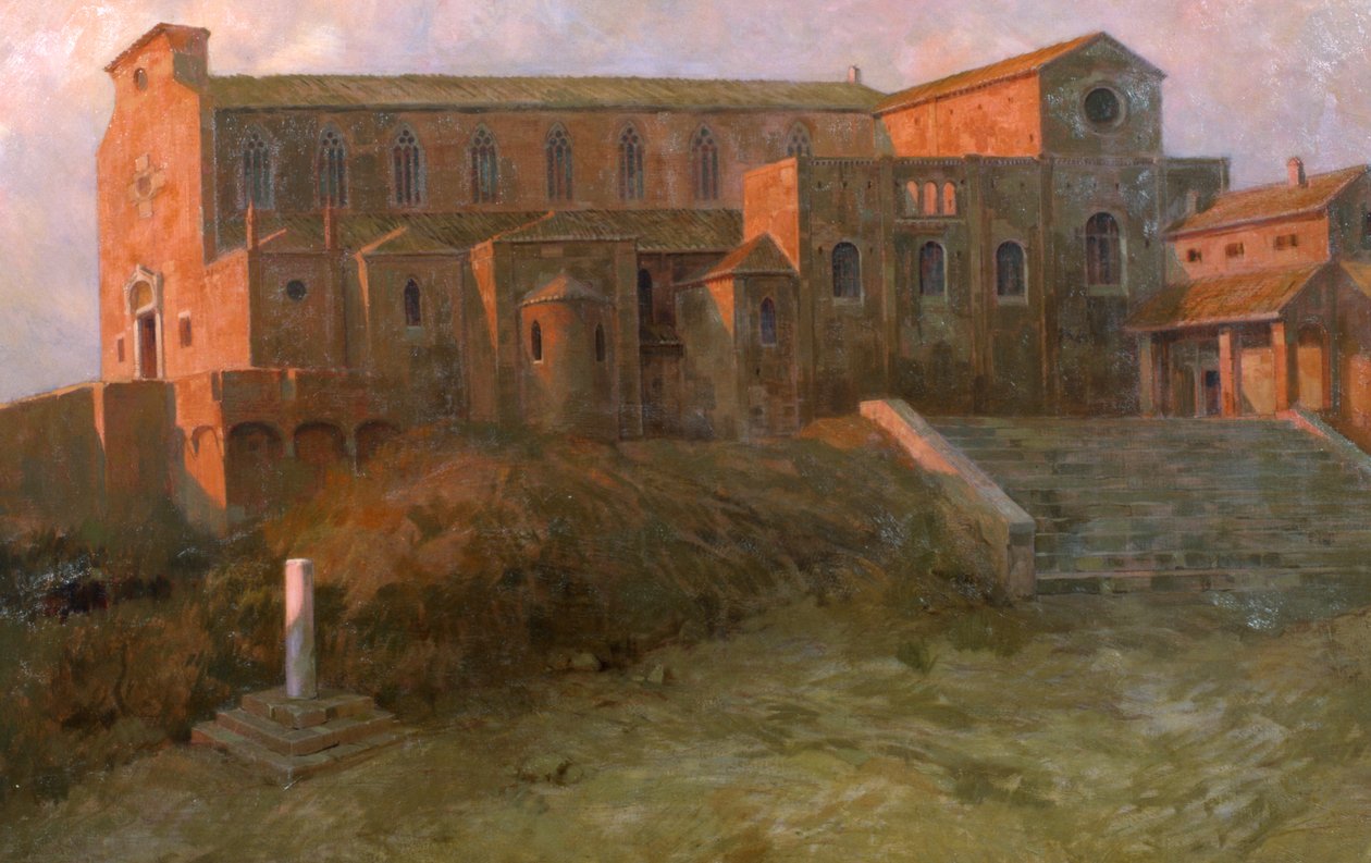 Kostel Aracoeli od Italian School