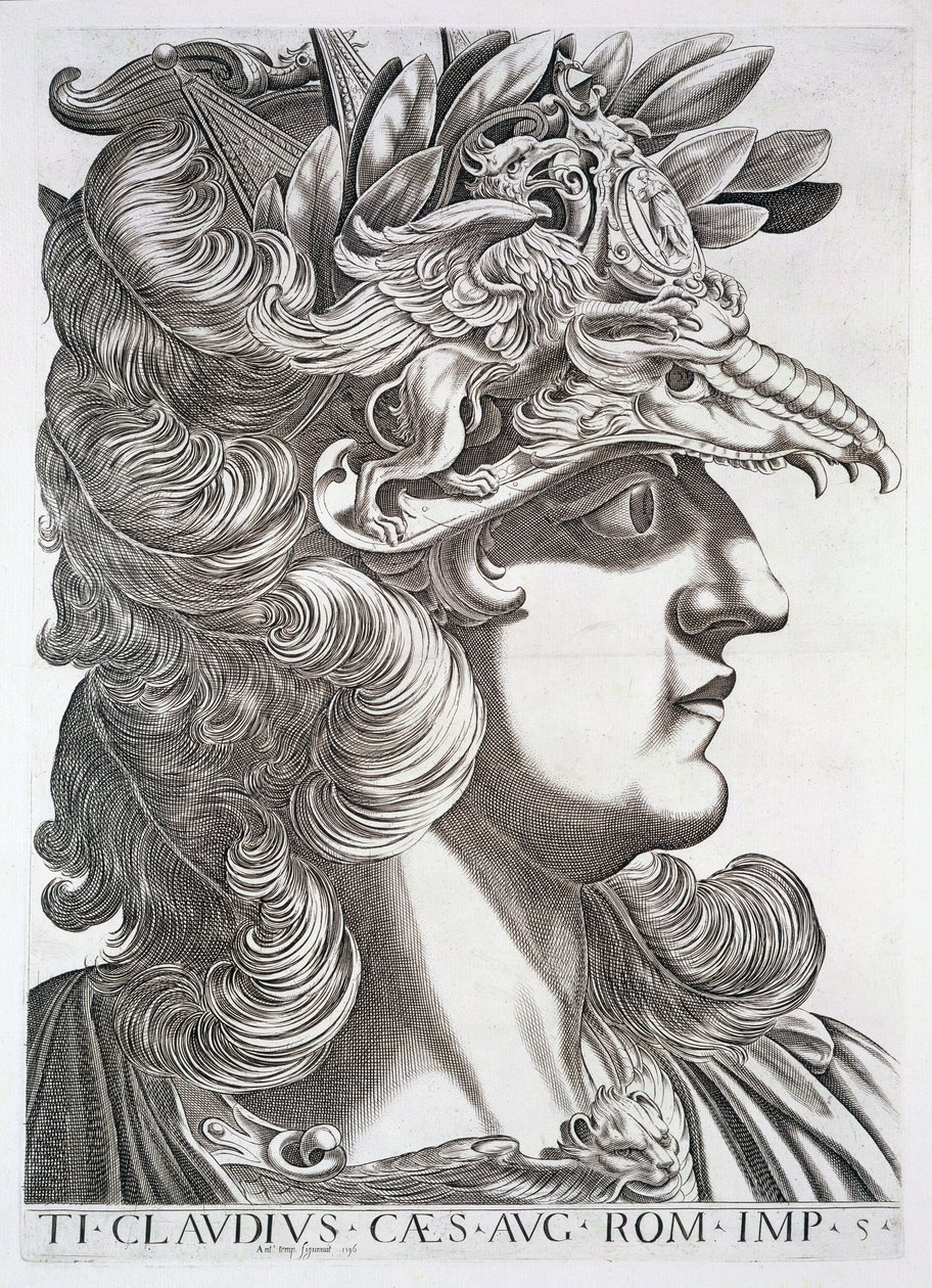 Claudius Caesar (10 př. n. l. – 54 n. l.) od Italian School