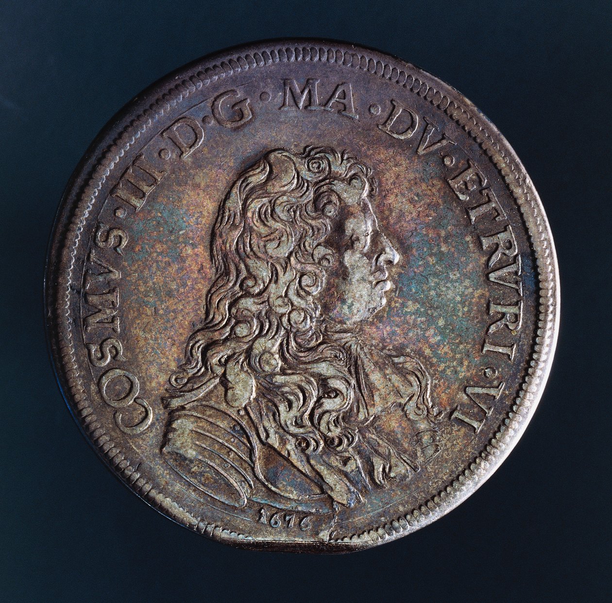 Cosimo III de Medici, velkovévodství toskánské, avers od Italian School