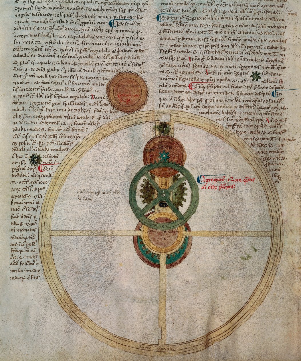 Detail Astrarium Giovanni Dall