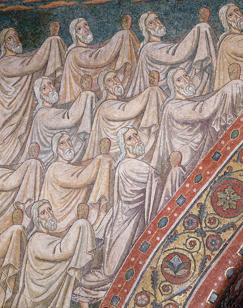 Elders of the Apocalypse (mozaika) od Italian School