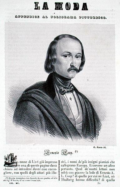 Ernesto Coop, rytý G. Riccio (litho) od Italian School