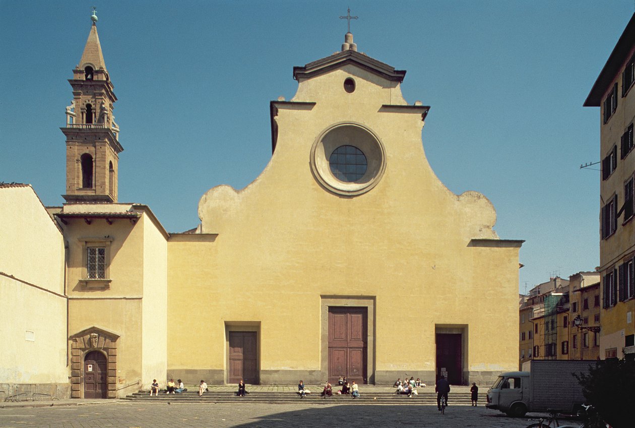 Fasáda Santo Spirito od Italian School