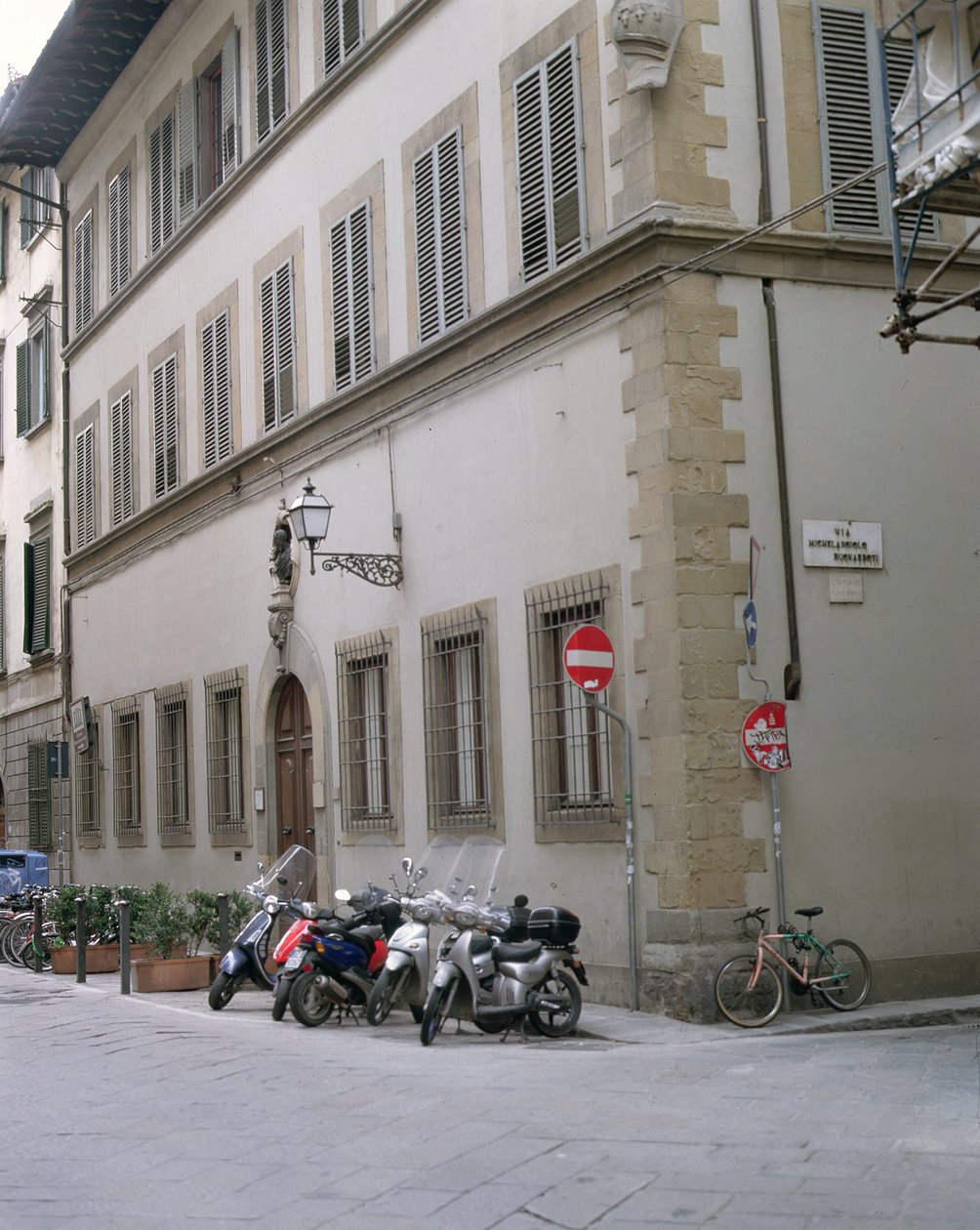 Fasáda domu Casa Buonarroti od Italian School