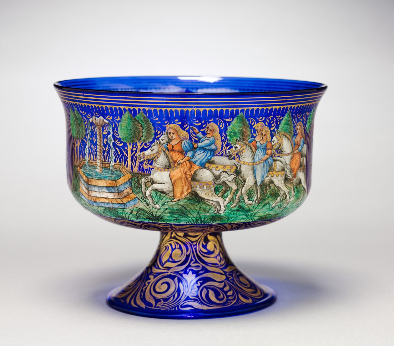 Footed Bowl, 1850-99 od Italian School