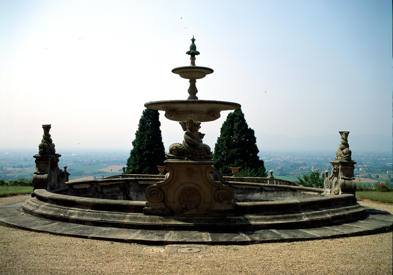 Fontána, Villa Celle od Italian School