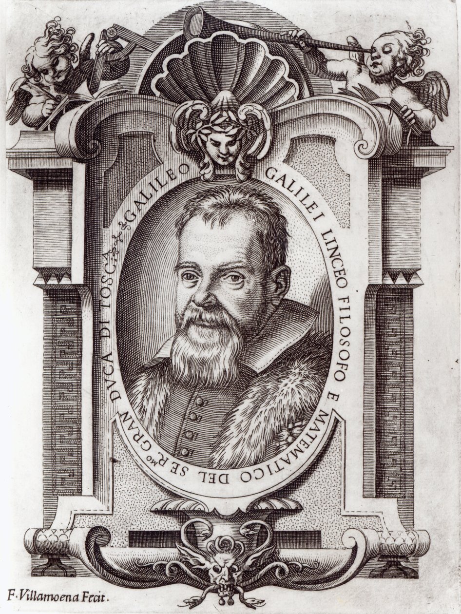 Frontispis k Il Saggiatore od Galileo Galilei, publikoval v roce 1623 od Italian School