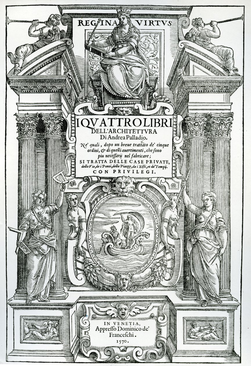 Frontispis Quattro libri dell