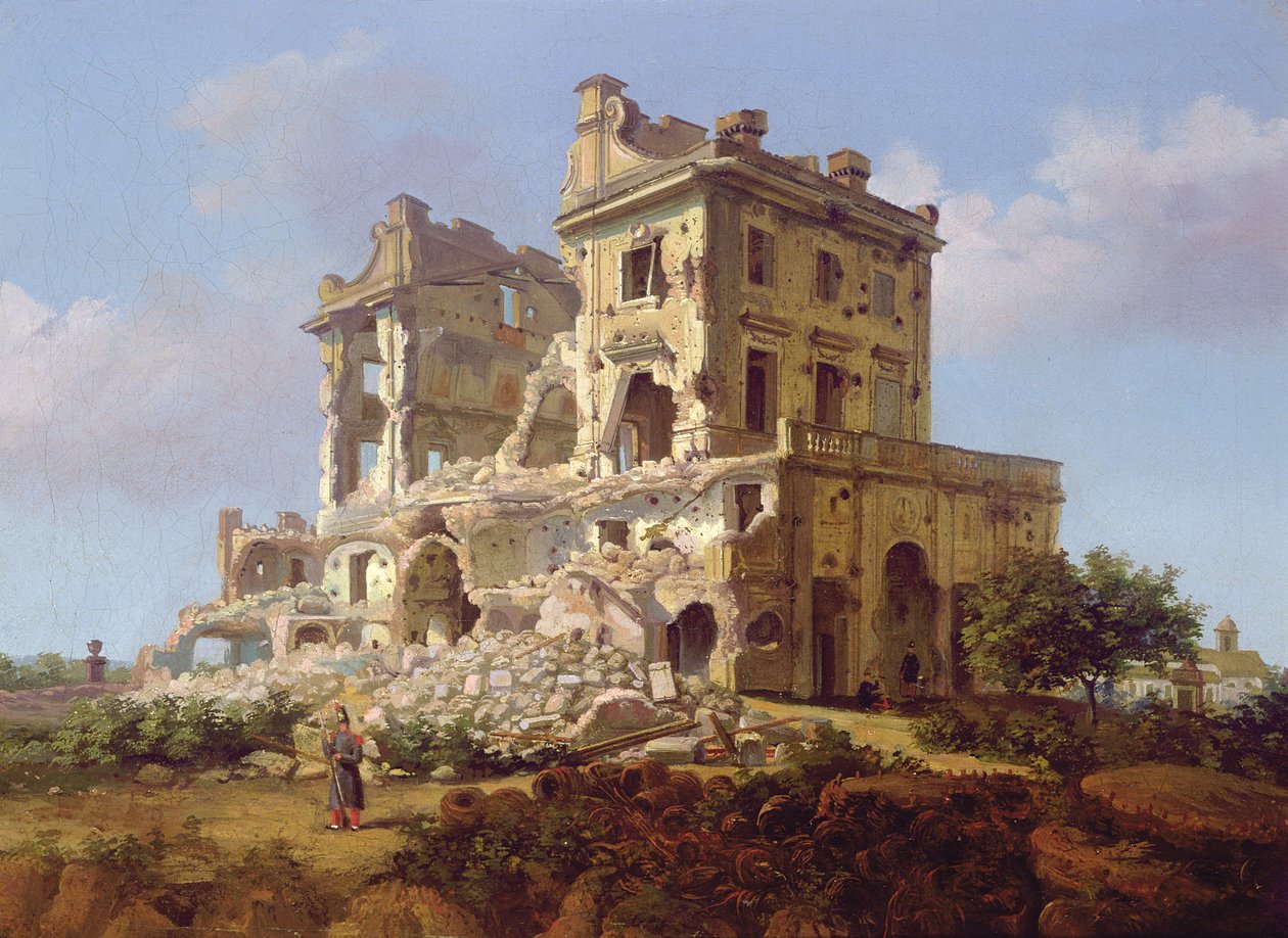 Villa Garibaldi, Itálie od Italian School