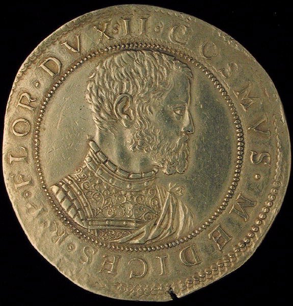 Zlatý talíř Cosima I. (1519-74) de