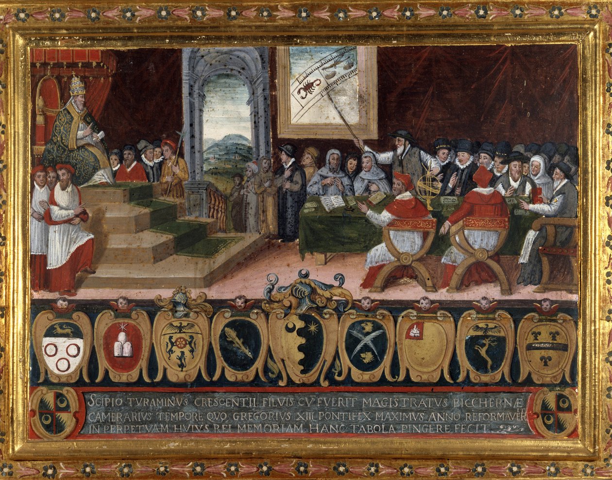 Řehoř XIII (Ugo dobrý společník od Italian School