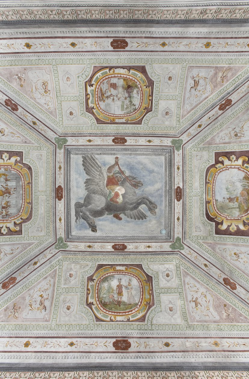 Síň Persea: okřídlený kůň od Italian School