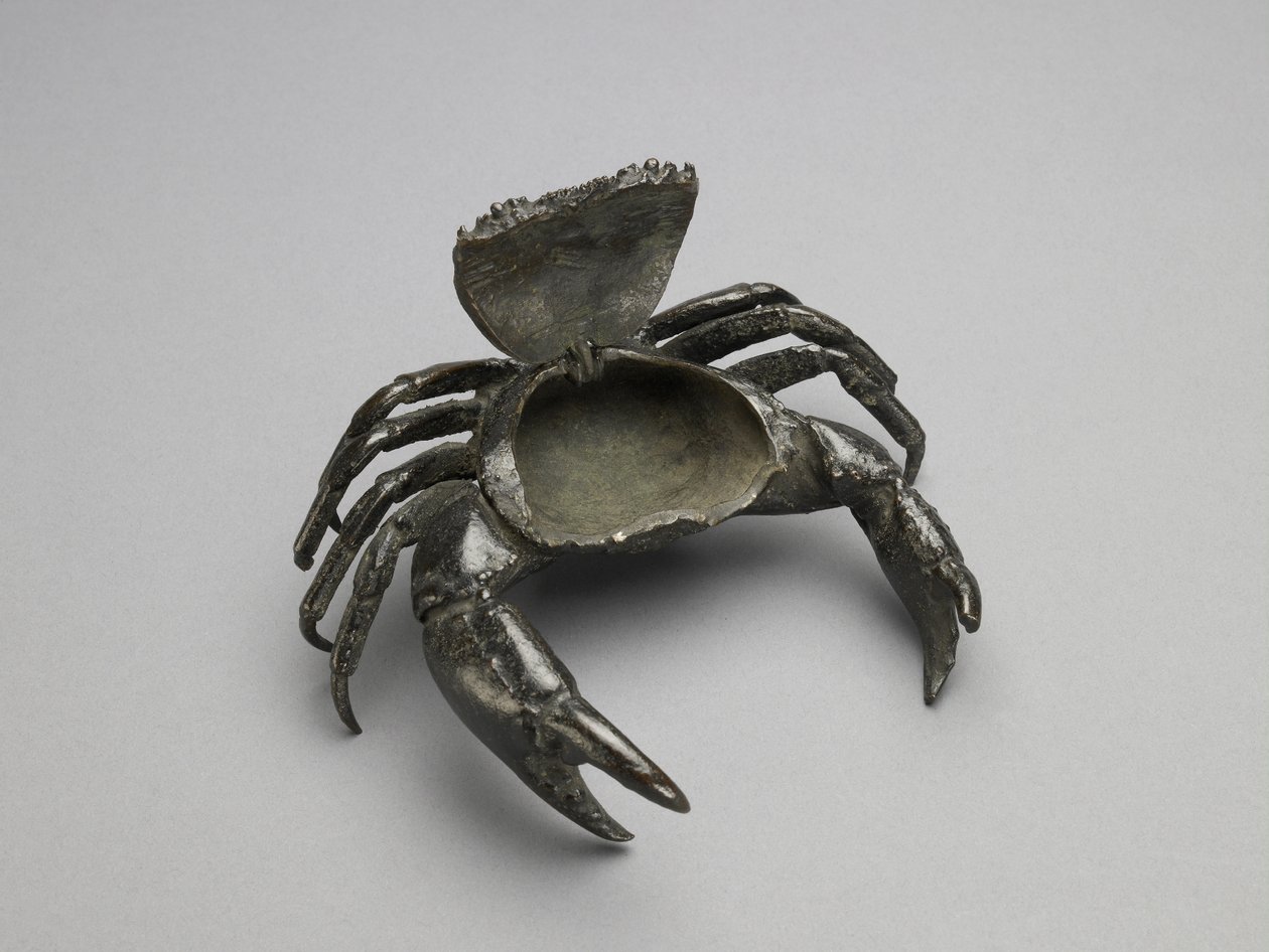 Stojan na inkoust v podobě kraba, c. 1560 (bronz) od Italian School