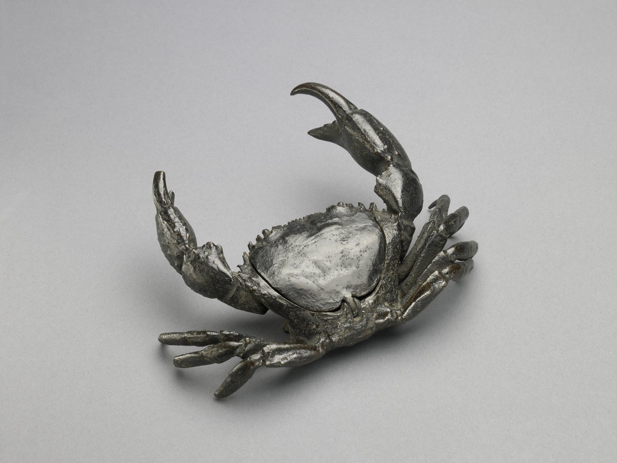 Stojan na inkoust v podobě kraba, c. 1560 (bronz) od Italian School