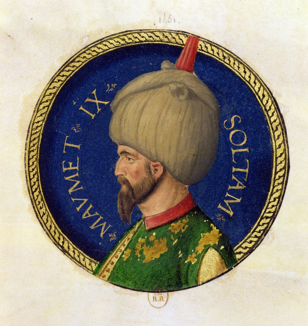 Mehmed II. (1432-81) zvaný Fatih, dobyvatel od Italian School
