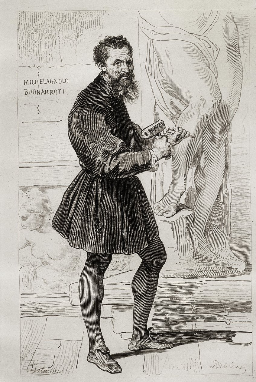 Michelangelo Buonarroti sochař od Italian School