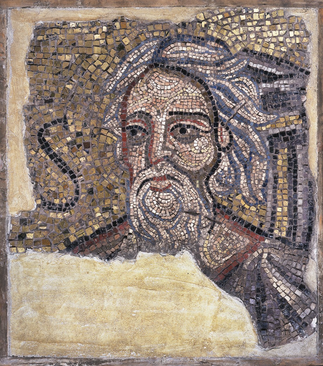 Mozaikový panel s hlavou sv. Ondřeje (mozaika) od Italian School