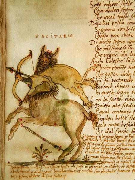 Paní Ital 483 P.4.7 f.157v Sagittarius, z 