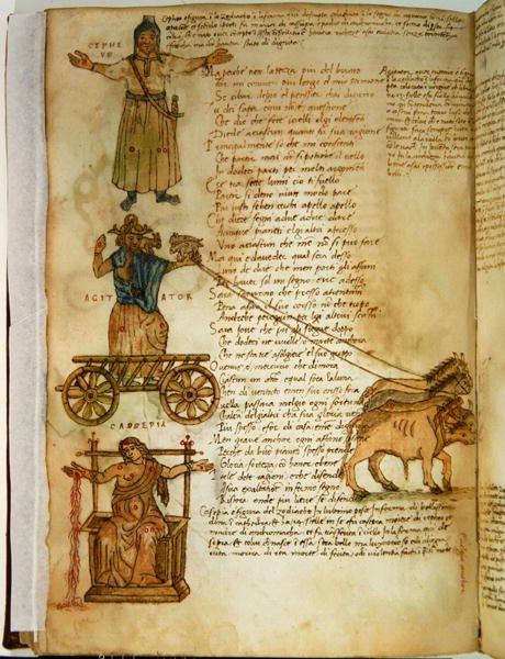 Paní Ital 483 P.4.7 f.160r Cepheus a Cassiopeia, z 