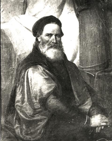 Nicolo Pisani (olej na plátně) (černobílá fotografie) od Italian School