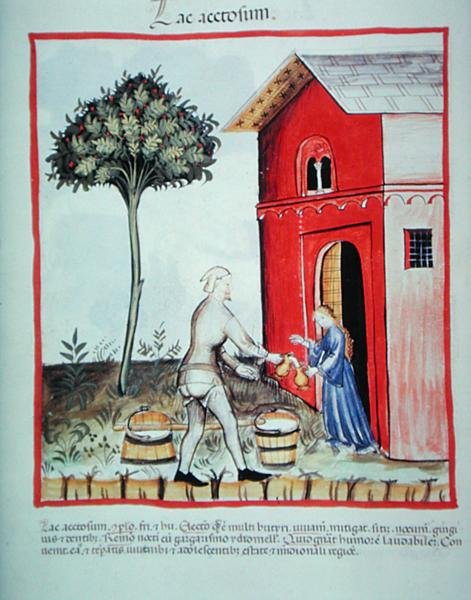 Nova 2644 fol.59v Prodej tvarohu, od 