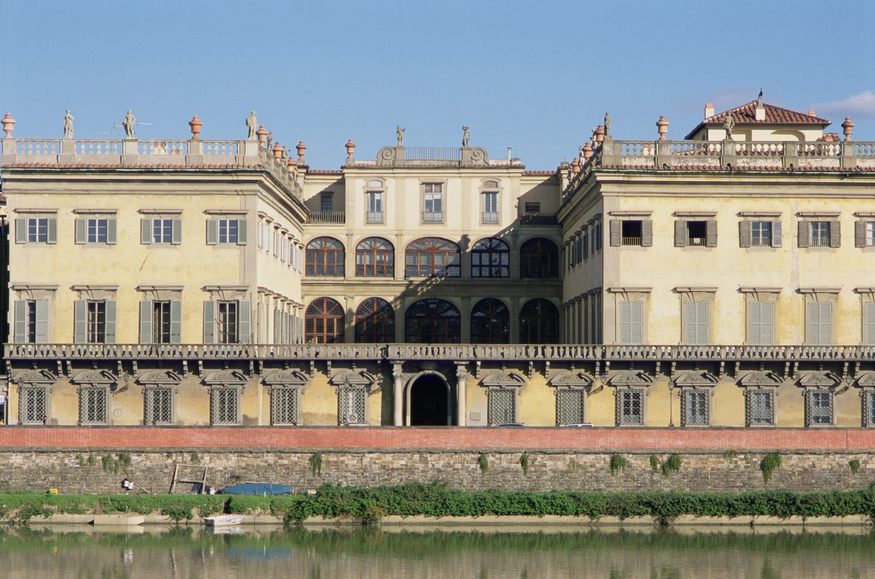 Palazzo Corsini, postavený 1650-c.1737 od Italian School