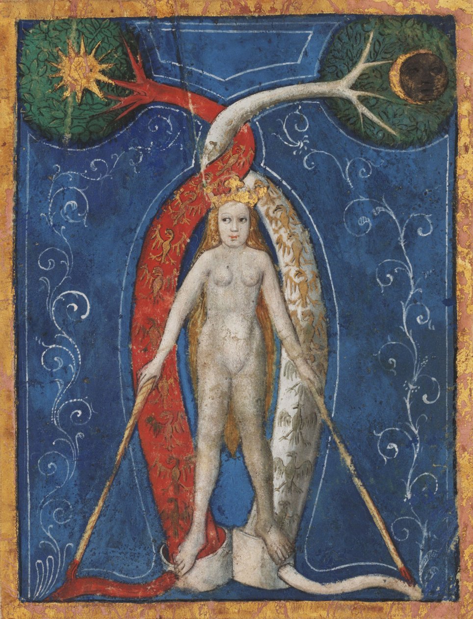 Filosofický Merkur (vellum) od Italian School