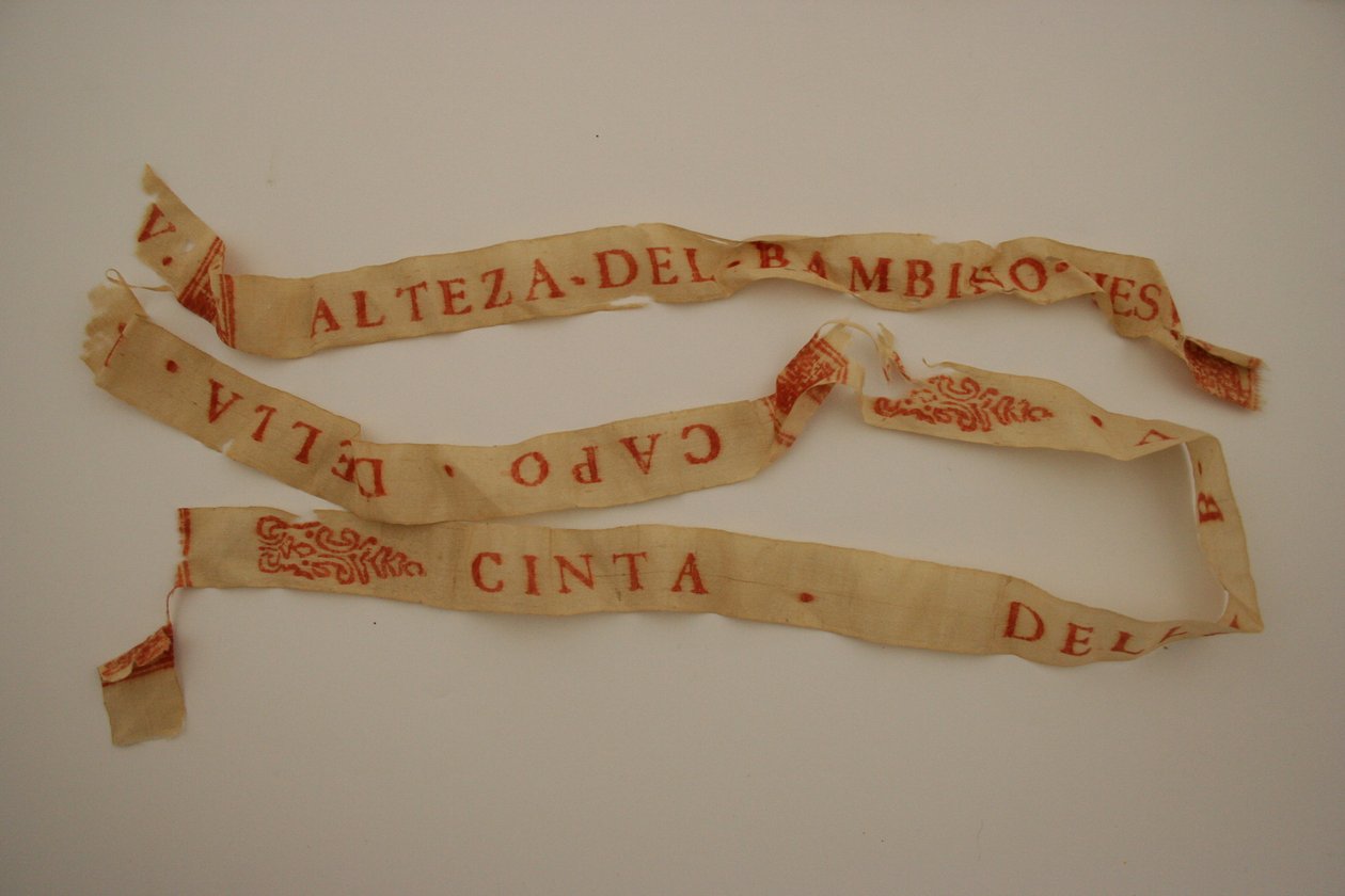 Poutnická bílá stuha, 17. století od Italian School
