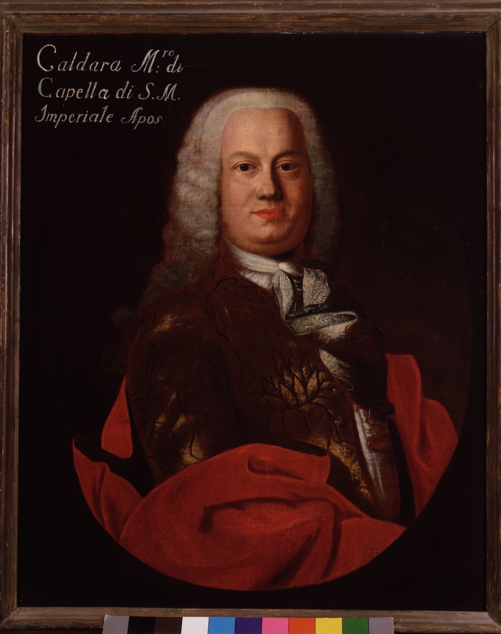 Portrét italského barokního skladatele Antonia Caldary (1670-1736). od Italian School