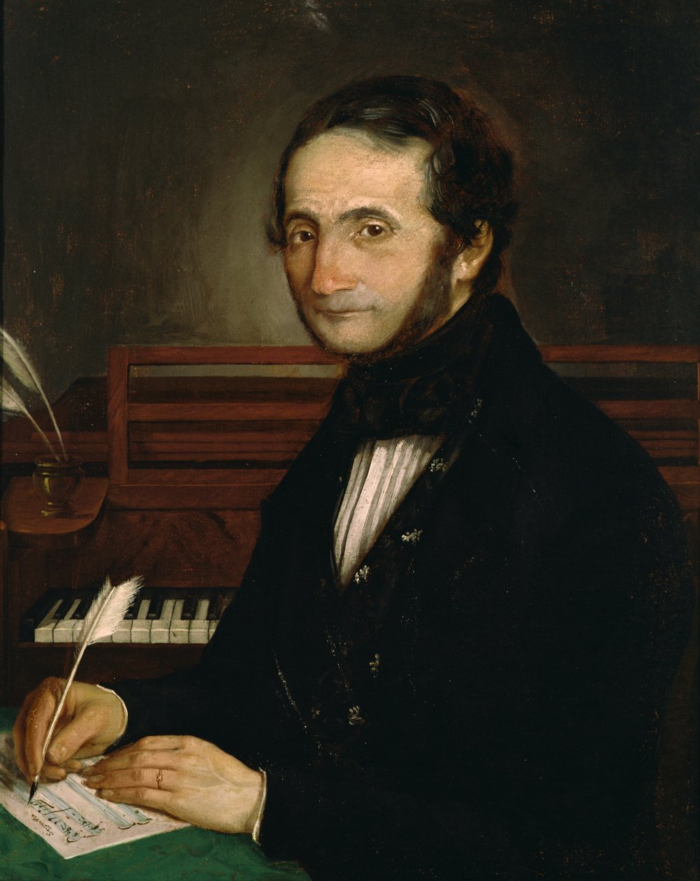 Portrét Antonia Sartiho (1784-1855) (olej na plátně) od Italian School
