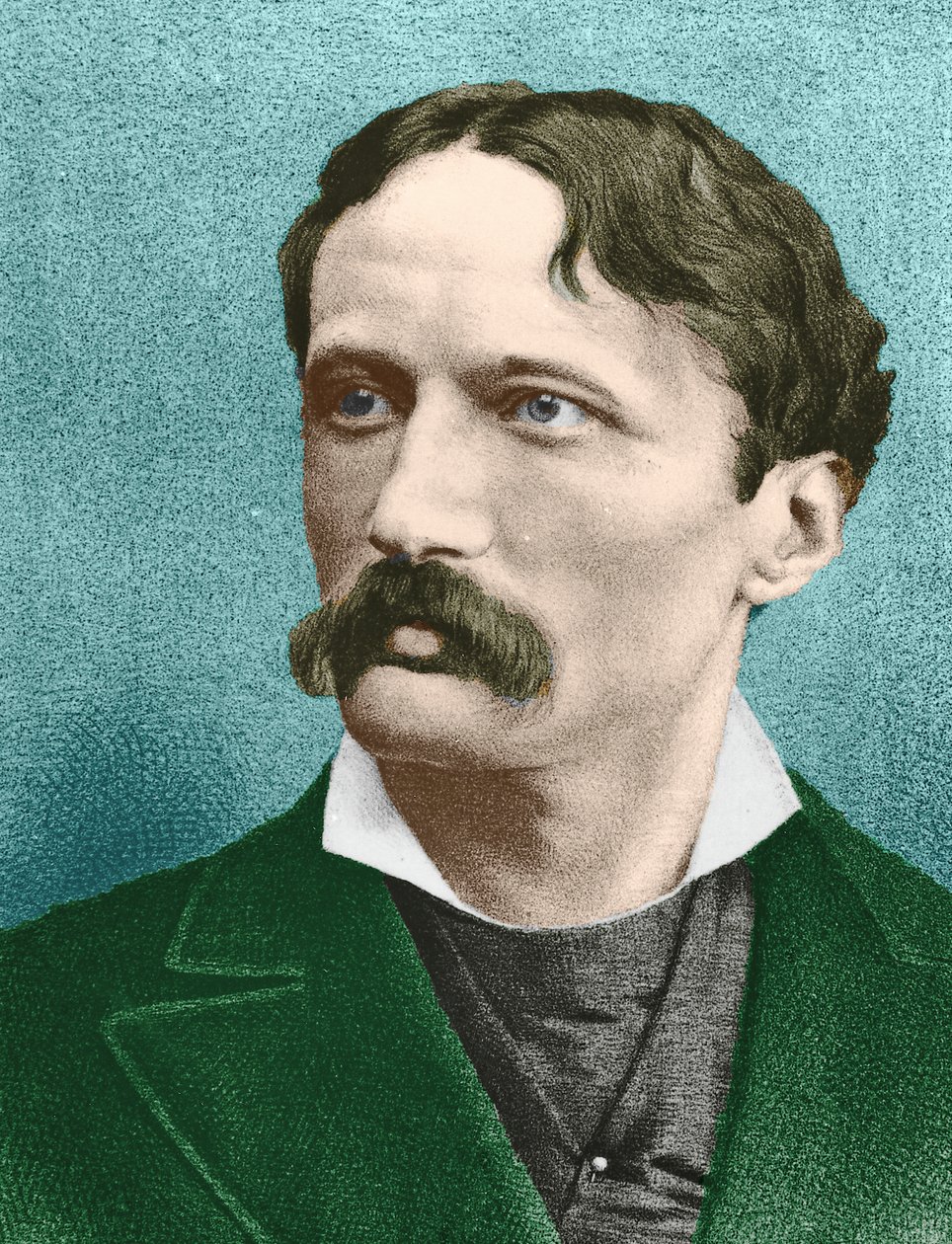 Portrét Arriga Boita (1842 - 1918) od Italian School
